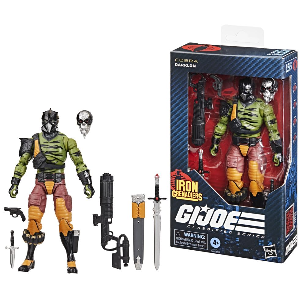Amazon.com: G.I. Joe Classified Series #155, Darklon, Collectible